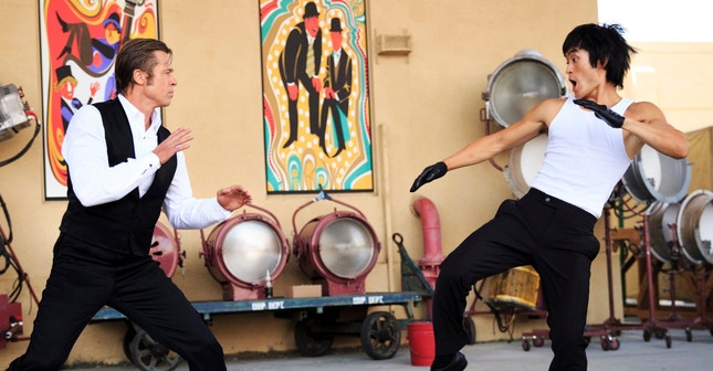 Brad Pitt e Mike Moh — memórias de Bruce Lee em Hollywood