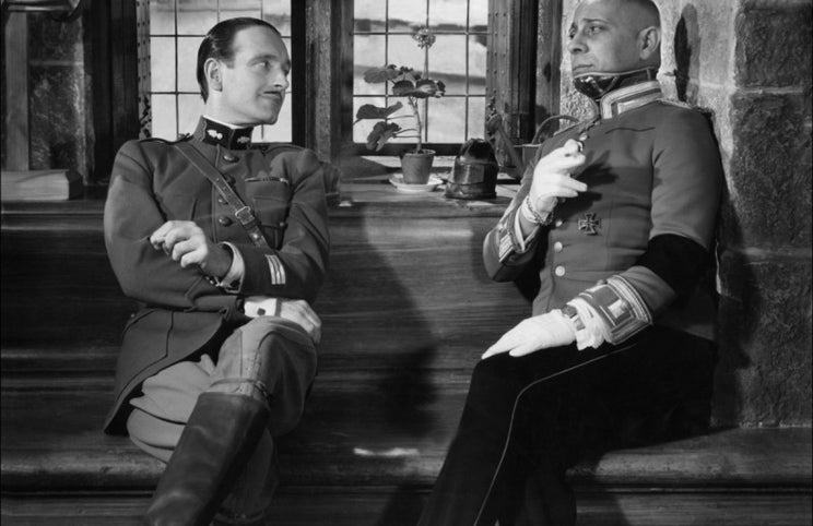 Pierre Fresnay e Eric von Stroheim — memórias da Grande Guerra