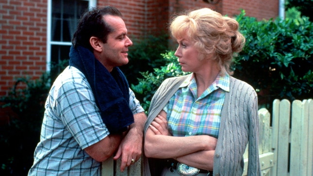 Jack Nicholson e Shirley MacLaine — exemplo brilhante do melodrama "made in Hollywood"