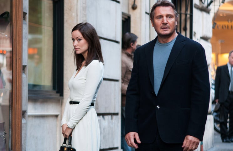 Olivia Wilde e Liam Neeson: um filme entre a terceira pessoa e o impulso autobiográfico