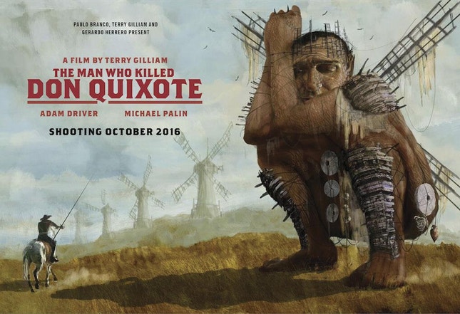 Imagem do filme: Terry Gilliam filma o “Dom Quixote” em Portugal