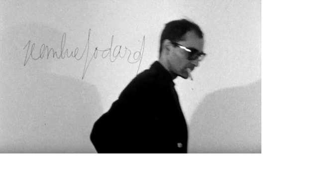 Imagem do filme: Vinte anos de Doclisboa com dedicatória a Godard