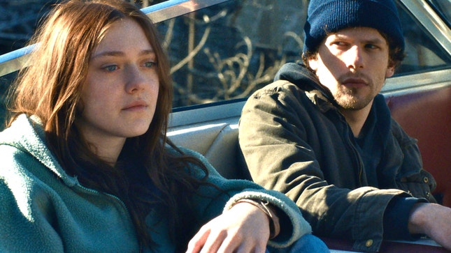 Dakota Fanning e Jesse Eisenberg: os actores certos para um filme perturbante