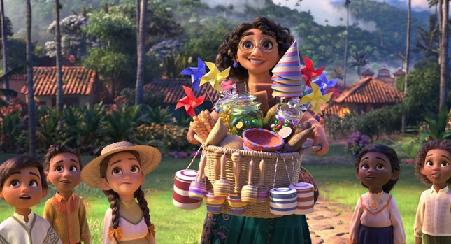 Imagem do filme: “Encanto” lidera box office mundial