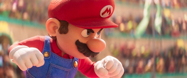 Imagem do filme: “Super Mario: O Filme” é o número um na bilheteira mundial