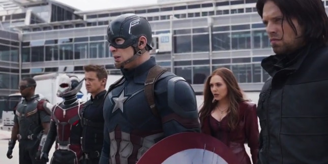Imagem do filme: Mau tempo ajuda “Capitão América”