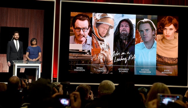 Cheryl Boone Isaacs, presidente da Academia, juntou-se a Guillermo del Toro, John Krasinski e Ang Lee para em conjunto anunciarem os nomeados para a 88ª edição dos Oscars.
