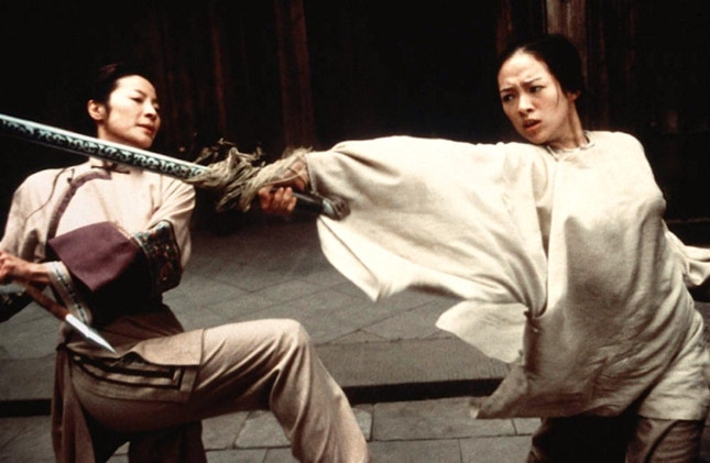 Michelle Yeoh e Zhang Ziji — artes marciais no feminino