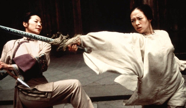 Michelle Yeoh e Zhang Ziji — artes marciais no feminino