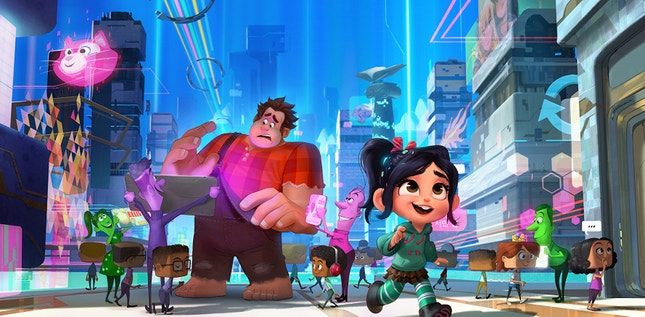 Imagem do filme: “Ralph vs Internet” manda no box-office mundial
