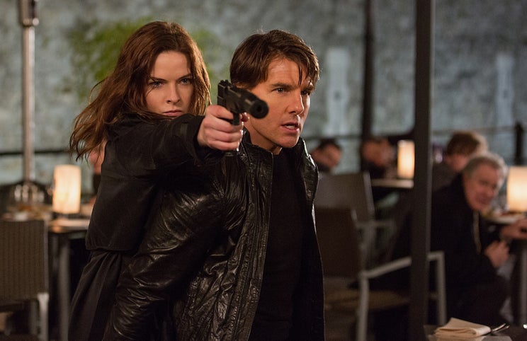 Rebecca Ferguson e Tom Cruise — o espírito original de 