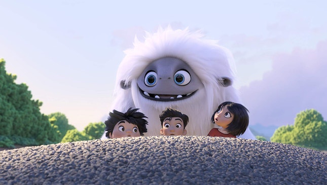 Imagem do filme: “Abominável” é o novo #1 mundial