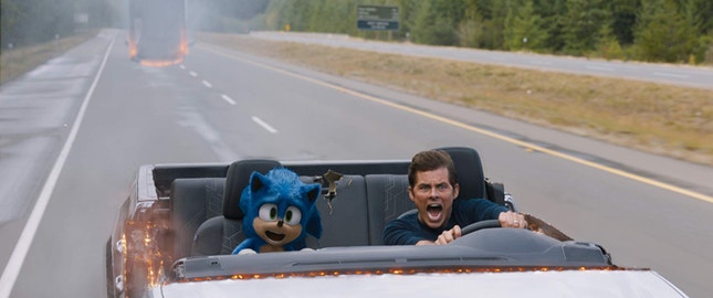 Imagem do filme: “Sonic” é o mais visto mas “Birds of Prey” ganha na bilheteira