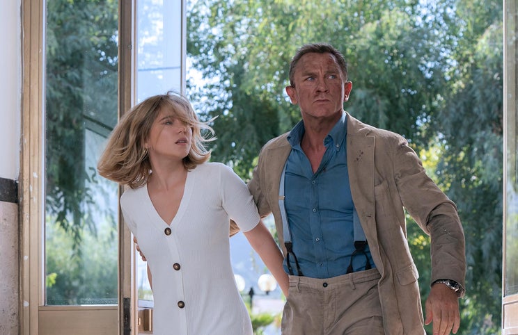 Léa Seydoux e Daniel Craig: romantismo, 