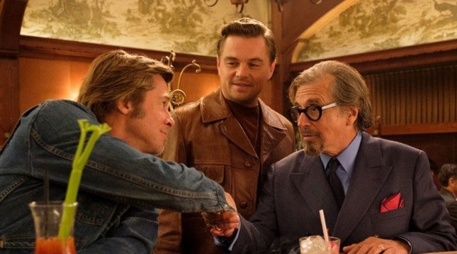 Brad Pitt, Leonardo DiCaprio e Al Pacino — 