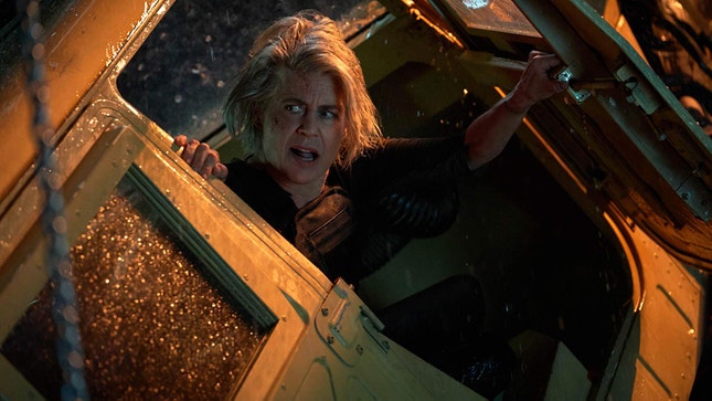 Imagem do filme: “Exterminador Implacável – Destino Sombrio” lidera fim-de-semana mundial sem deslumbrar