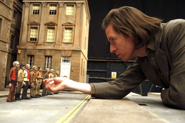 Wes Anderson — rodagem de 