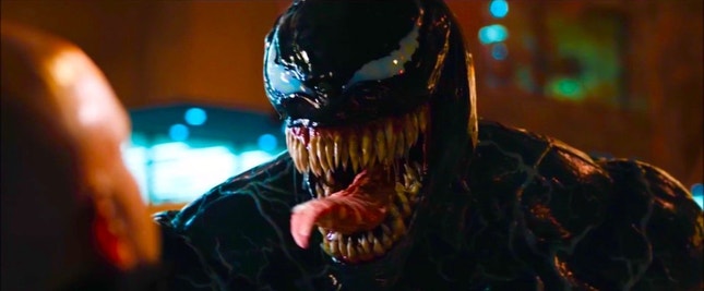 Imagem do filme: “Venom” lidera box office português