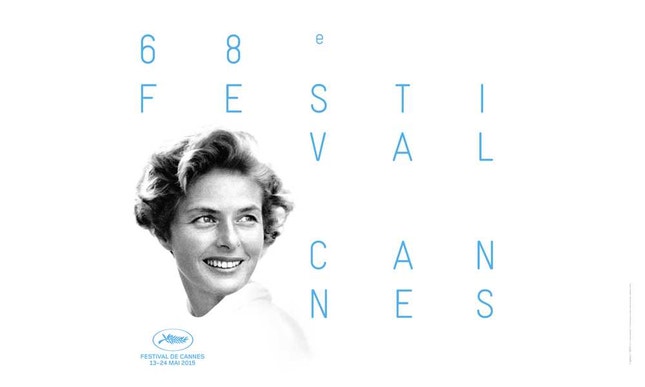 Ingrid Bergman no cartaz de Cannes