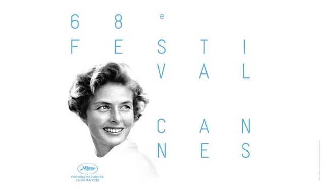 Ingrid Bergman no cartaz de Cannes
