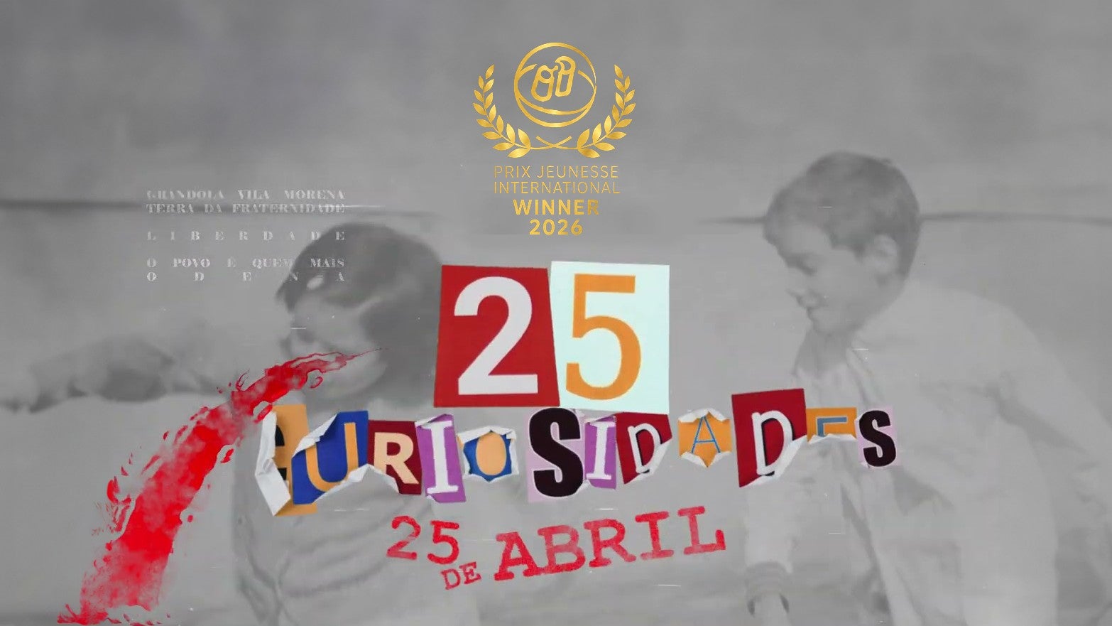 Imagem do programa 25 curiosidades, 25 de Abril