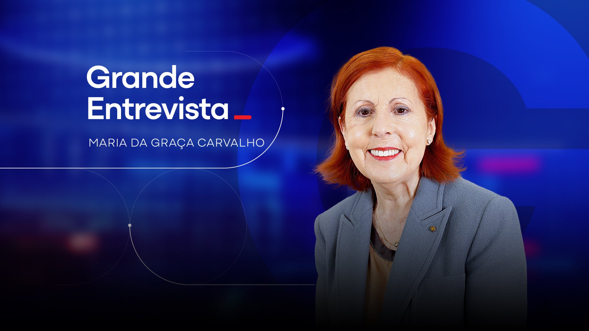 Imagem promo de Grande Entrevista - Maria da Graça Carvalho