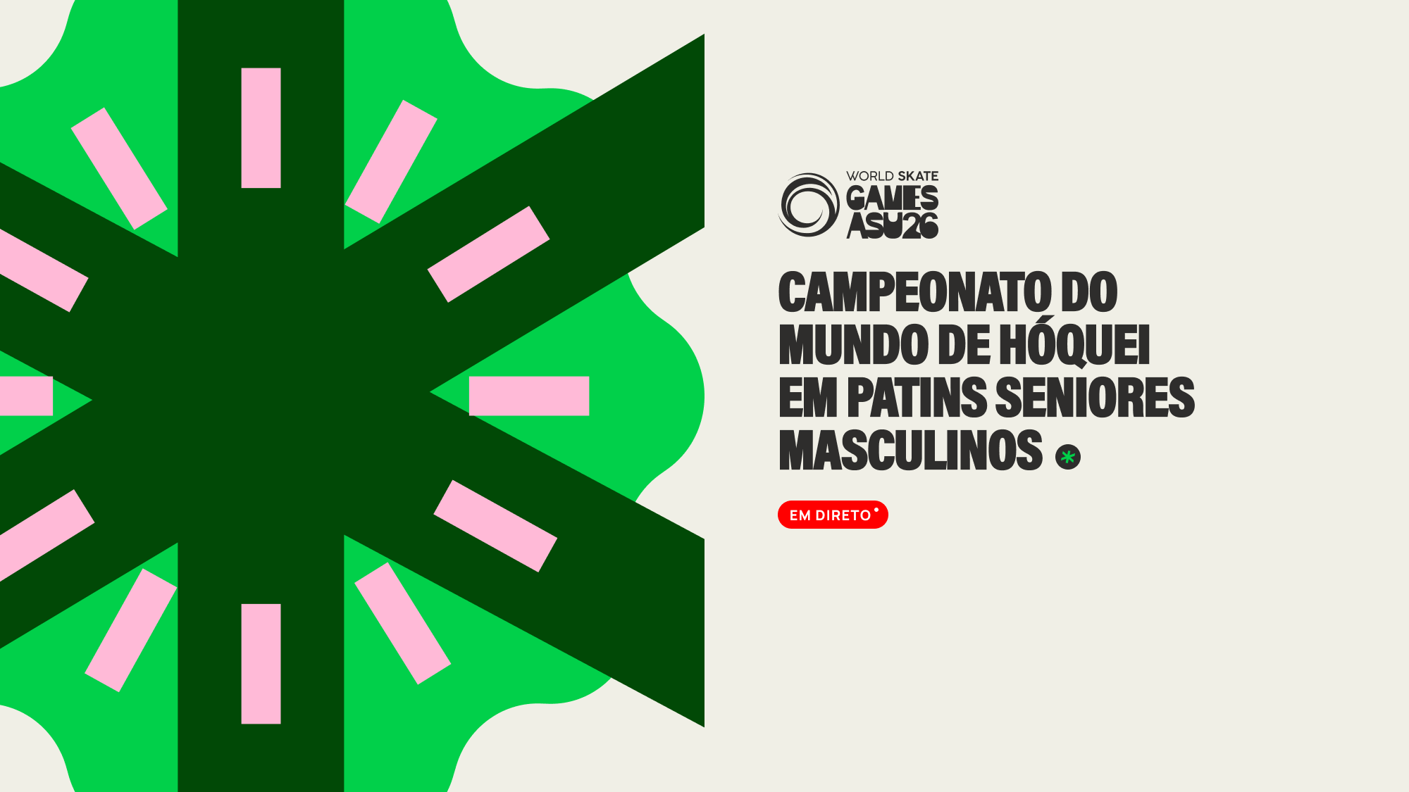 Imagem promo de Hóquei em Patins: Campeonato do Mundo de Seniores Masculinos