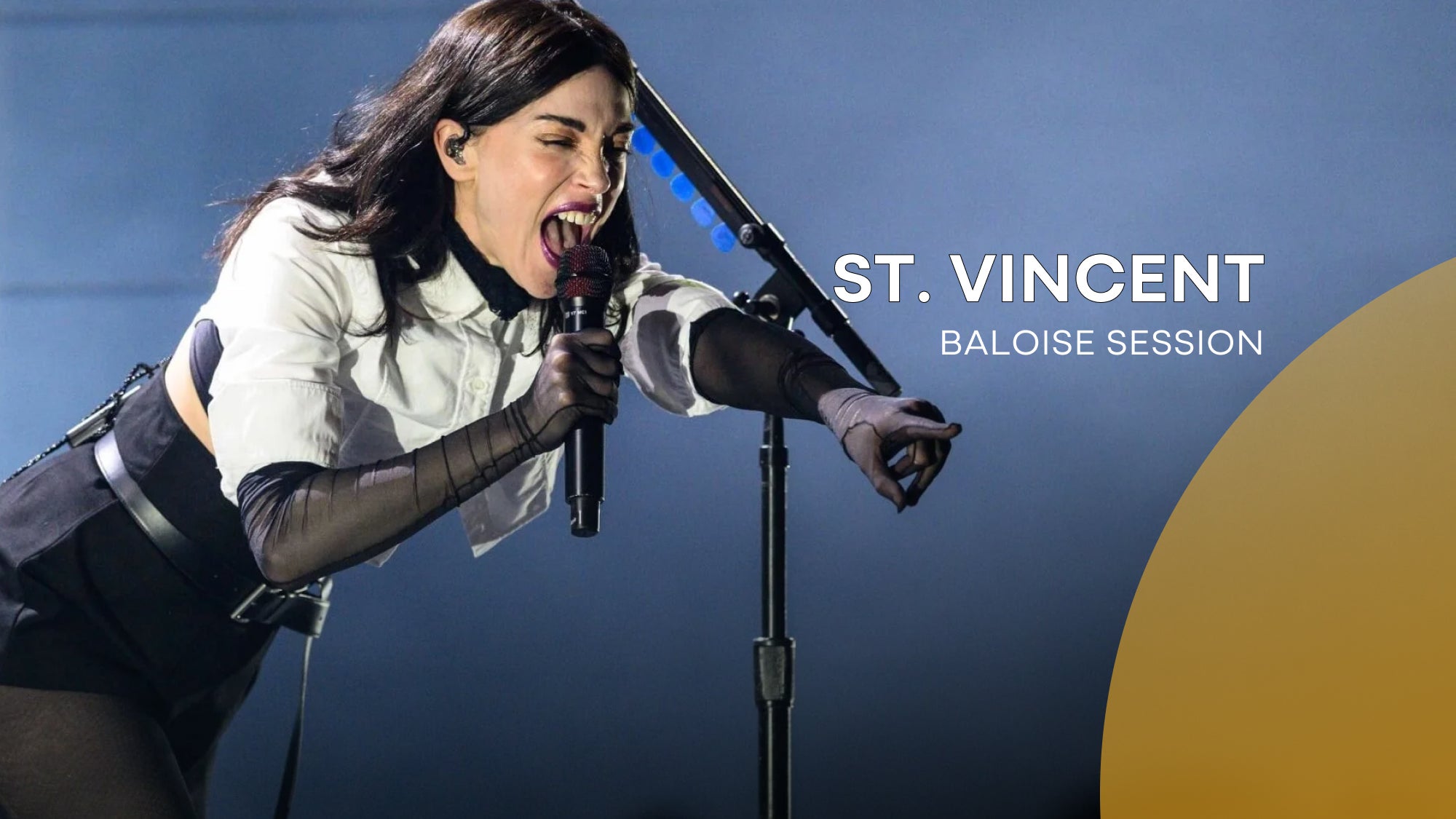 Imagem promo de ST VINCENT - BALOISE SESSION