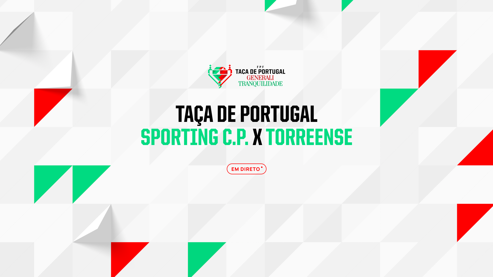 Imagem promo de Futebol: Final da Taça de Portugal - Sporting x Torreense
