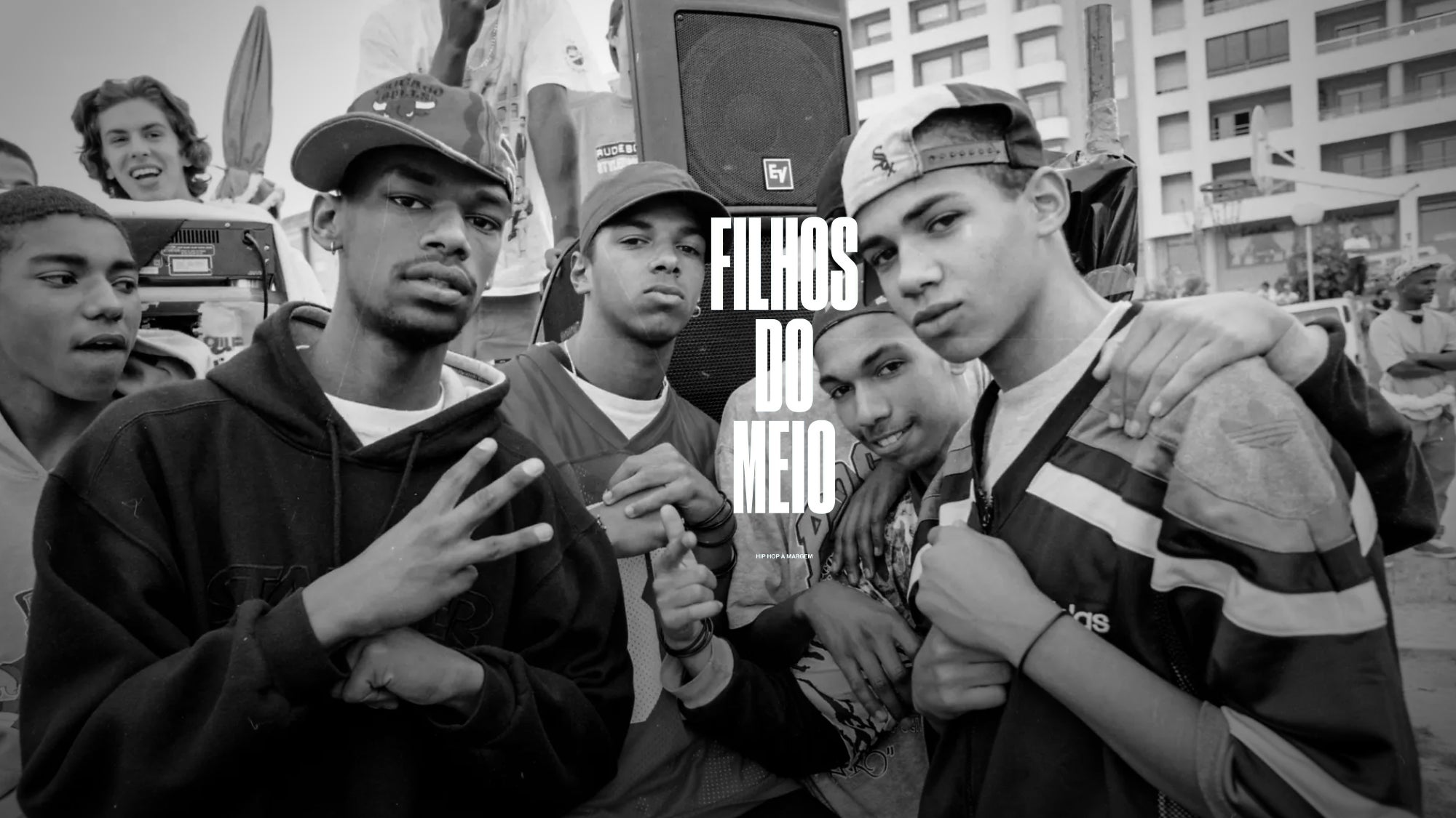 Imagem promo de Filhos do Meio - Hip Hop à Margem