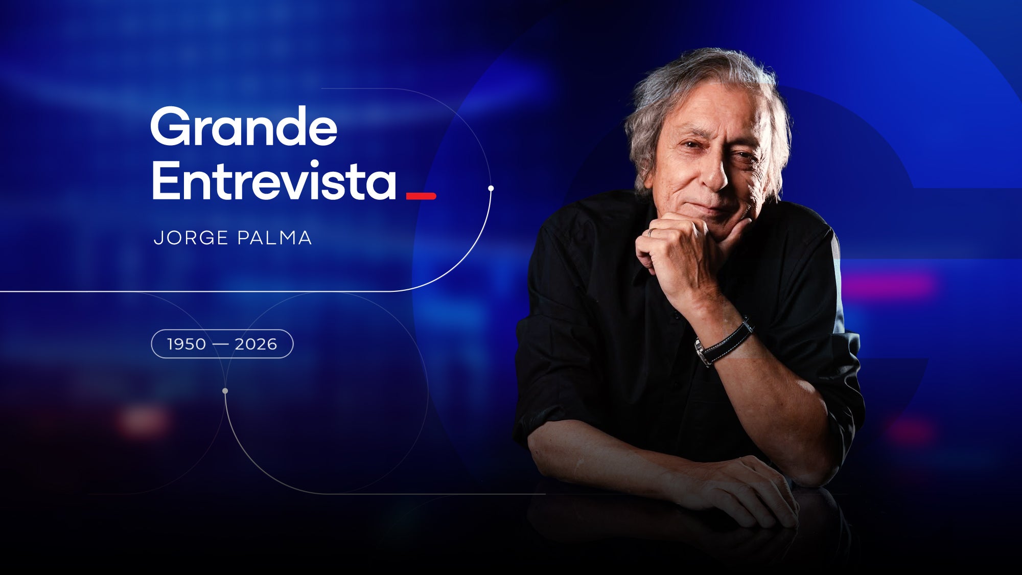 Imagem promo de Grande Entrevista - Jorge Palma