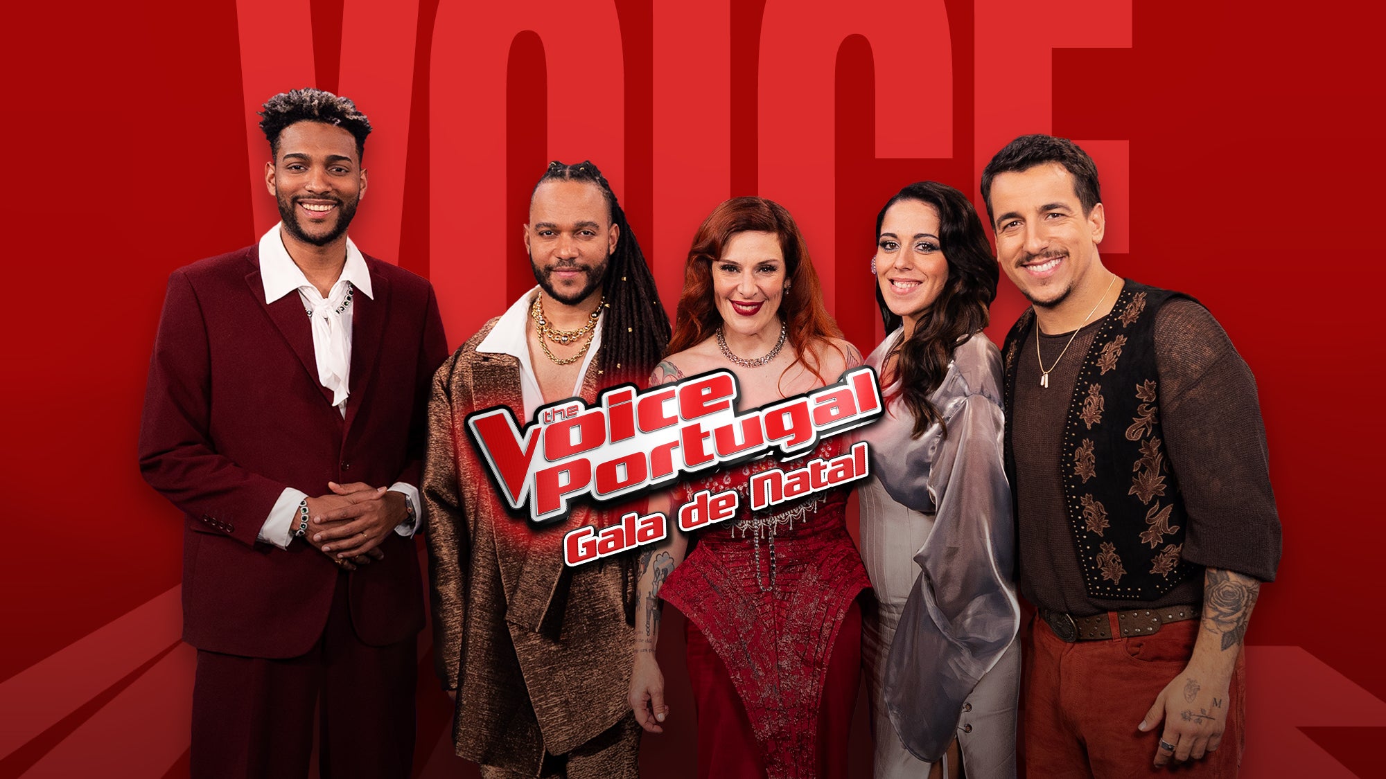 Imagem promo de The Voice PT - Gala de Natal