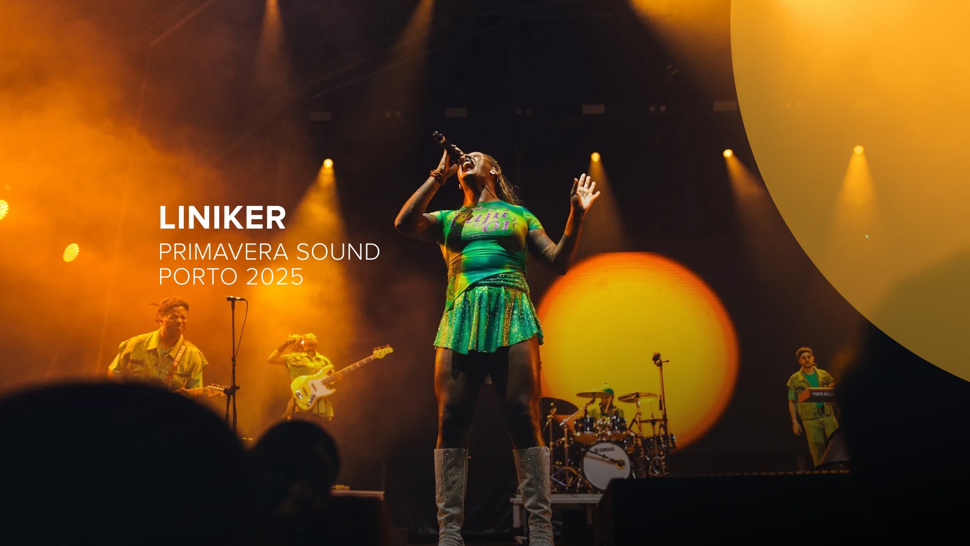 Imagem promo de LINIKER PRIMAVERA SOUND PORTO
