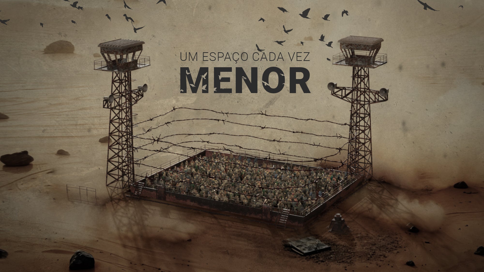 Imagem promo de Um Espaço Cada Vez Menor