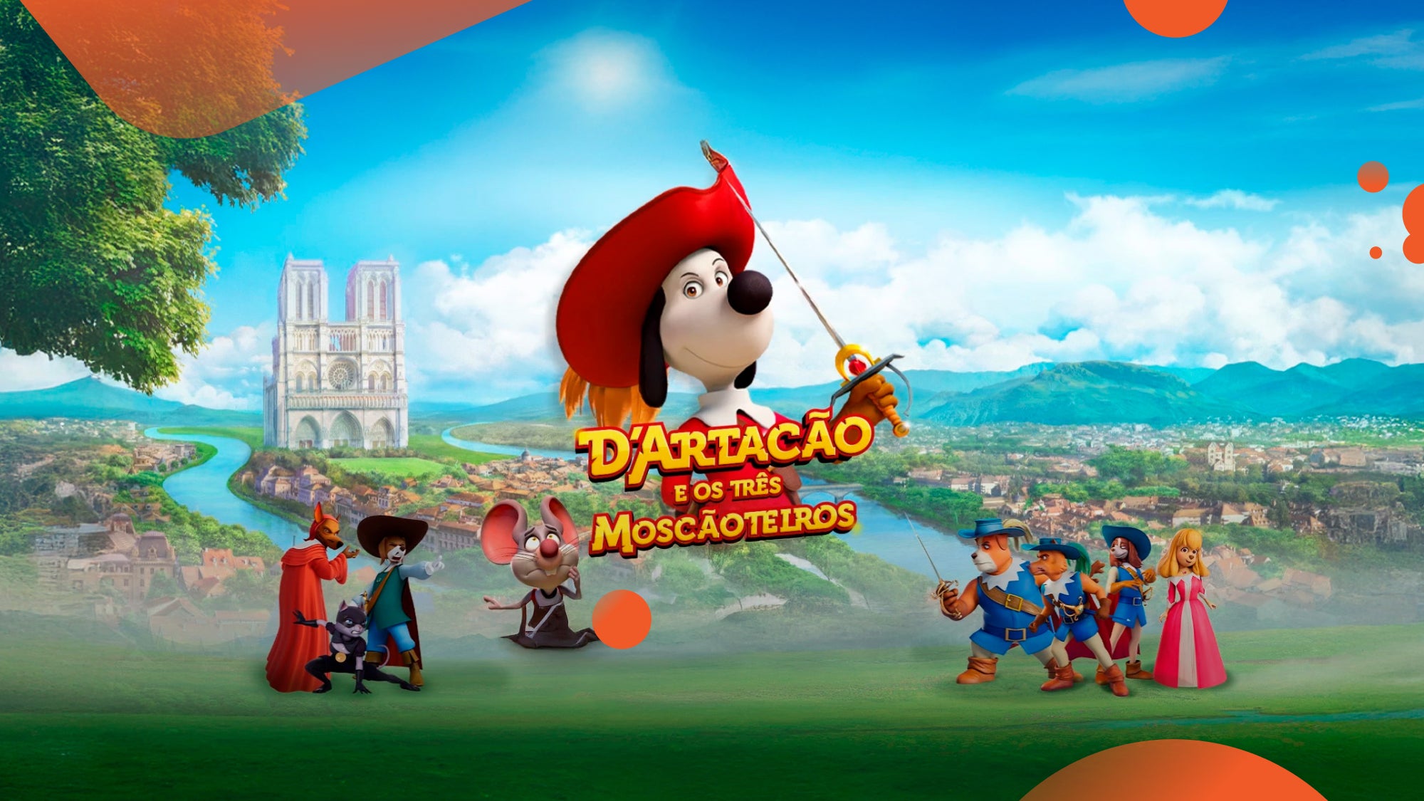 Imagem promo de D'ARTACÃO E OS TRÊS MOSCÃOTEIROS