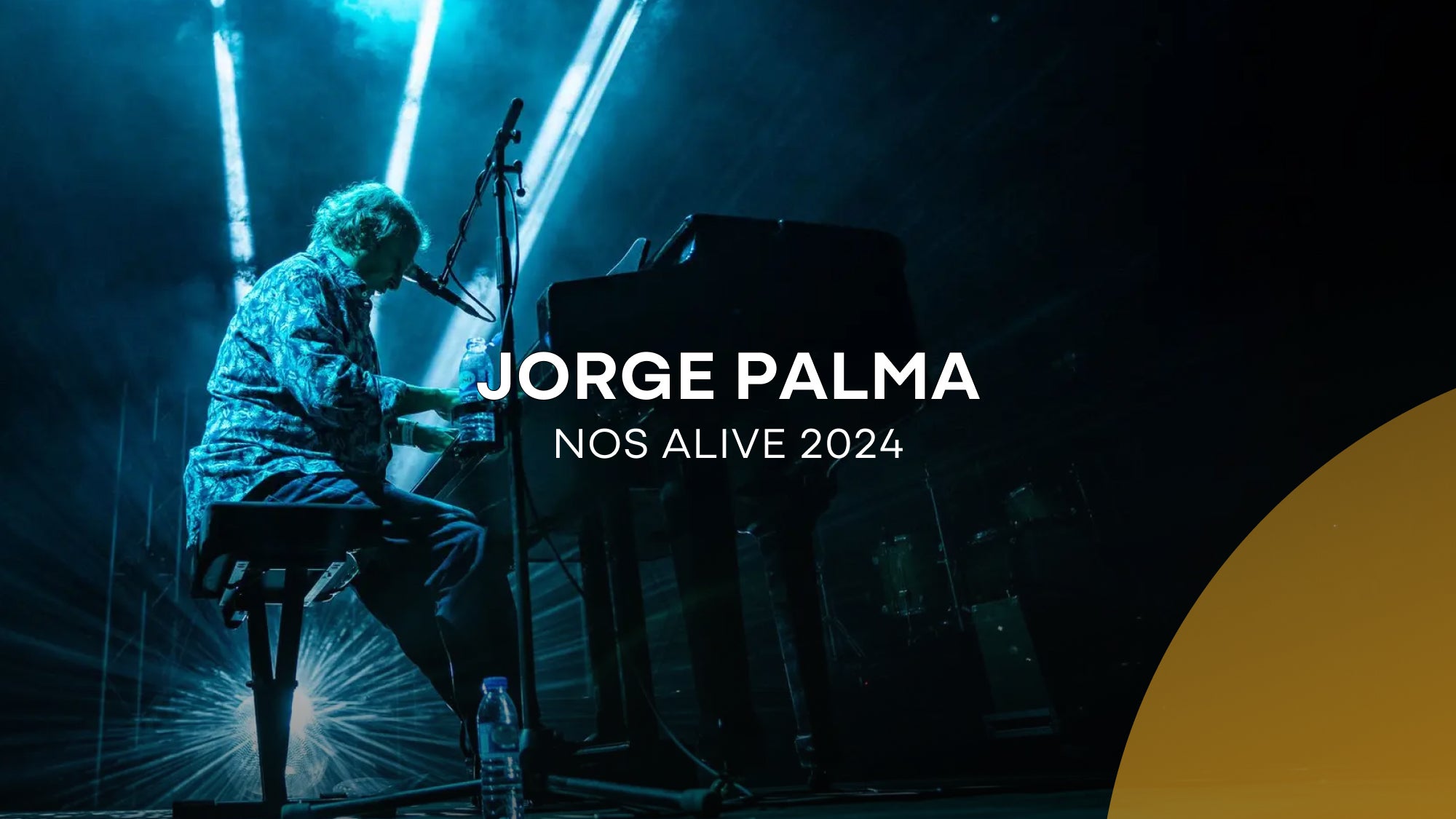 Imagem promo de JORGE PALMA: NOS ALIVE 2024