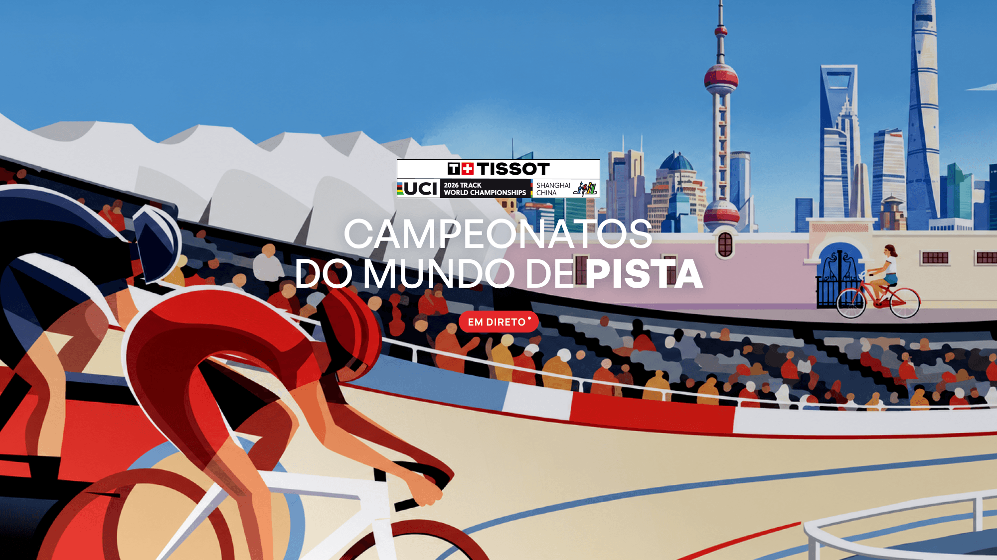 Imagem promo de Ciclismo: Campeonatos do Mundo de Pista