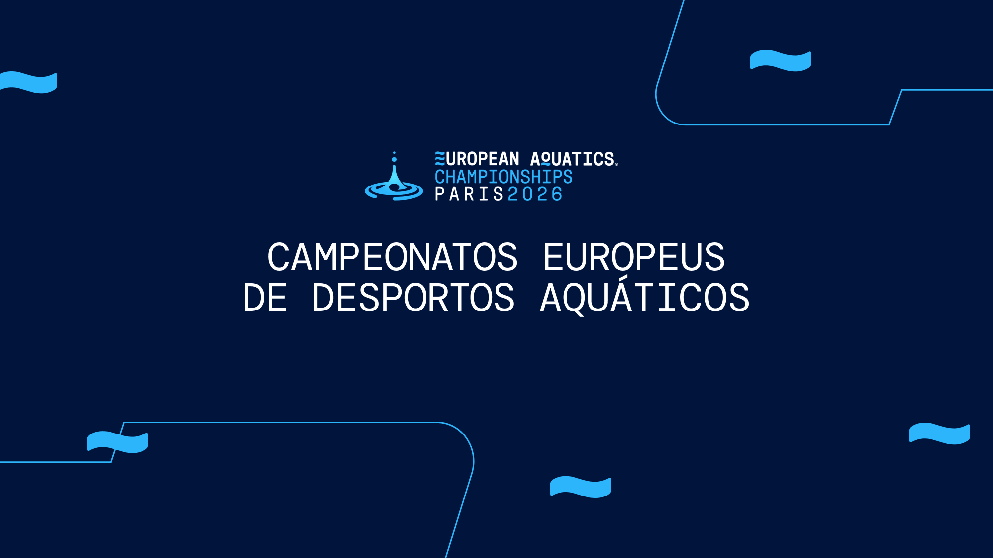 Imagem promo de Campeonatos da Europa de Desportos Aquáticos 2026