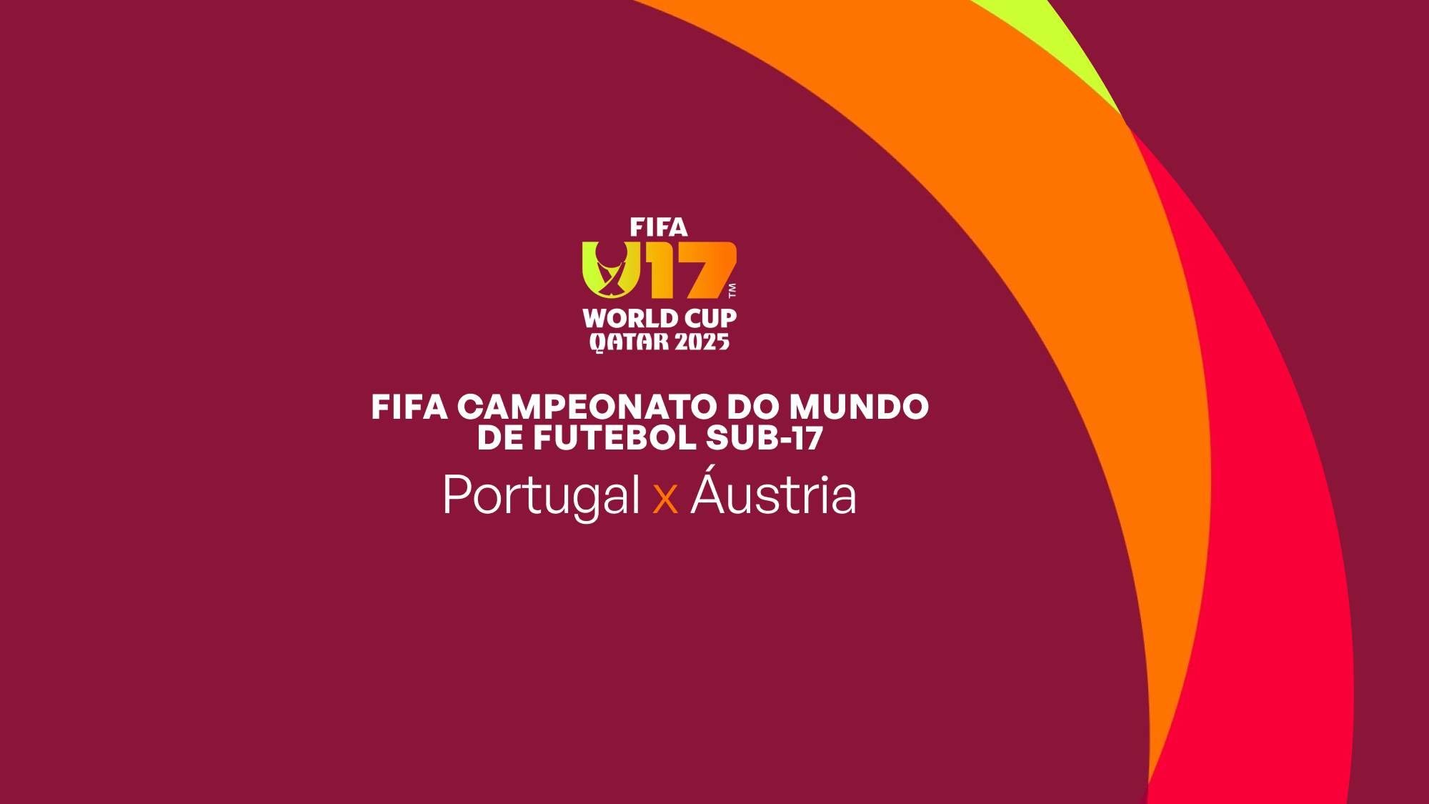 Imagem promo de Final Campeonato do Mundo Sub-17 - Portugal x Áustria - VOD