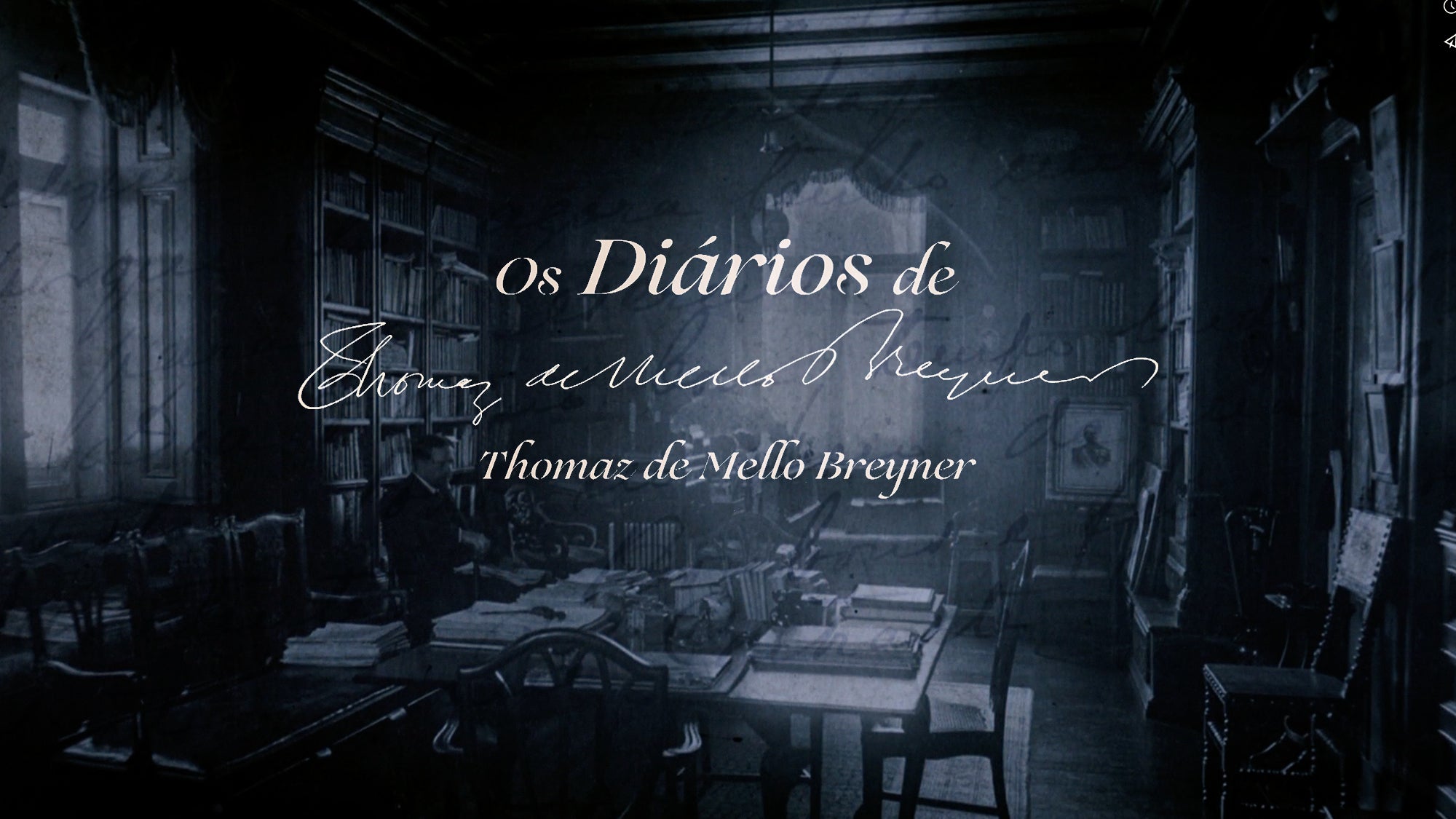 Imagem promo de Os Diários de Thomaz de Mello Breyner