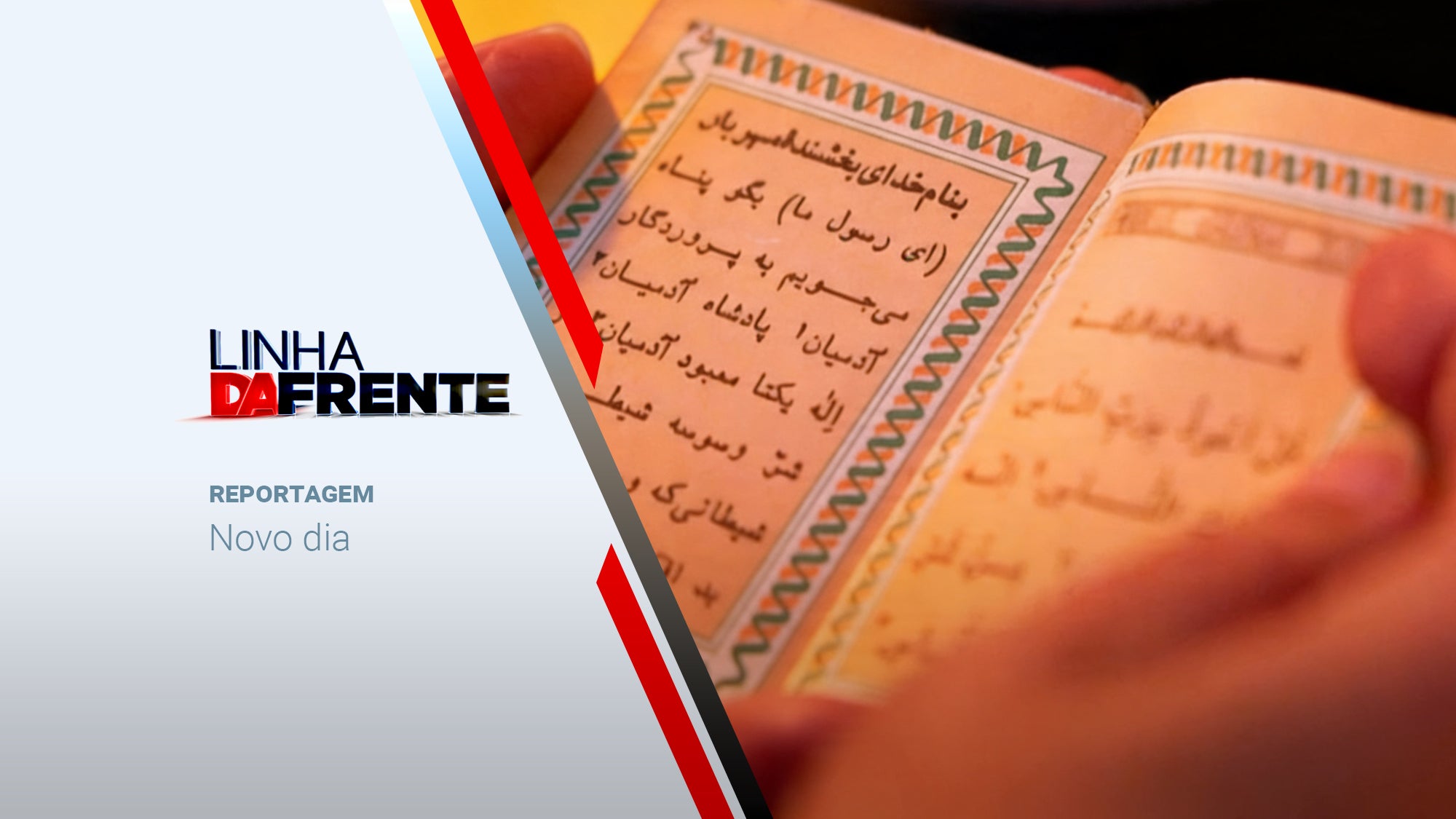 Imagem promo de Linha da Frente - Novo Dia