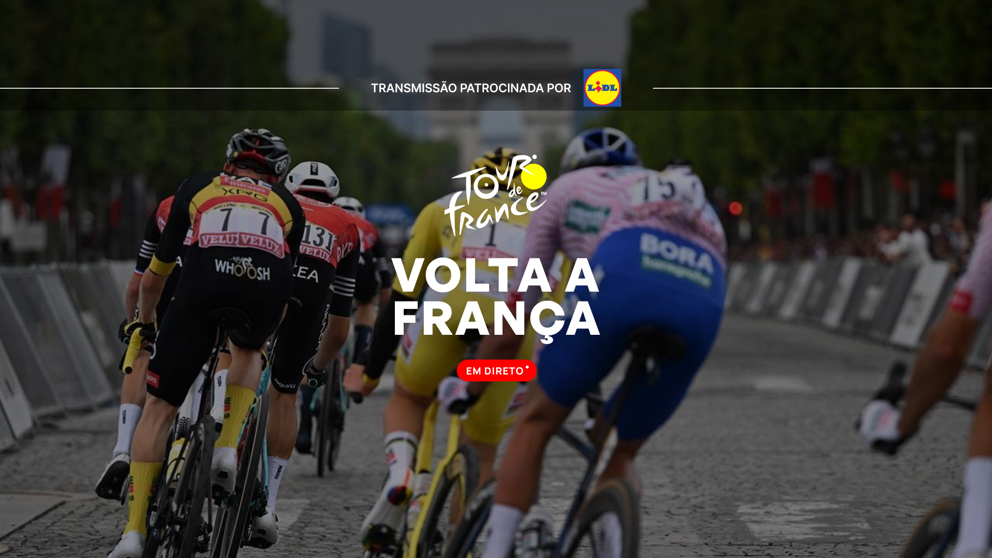 Imagem promo de Ciclismo: Volta à França 2026