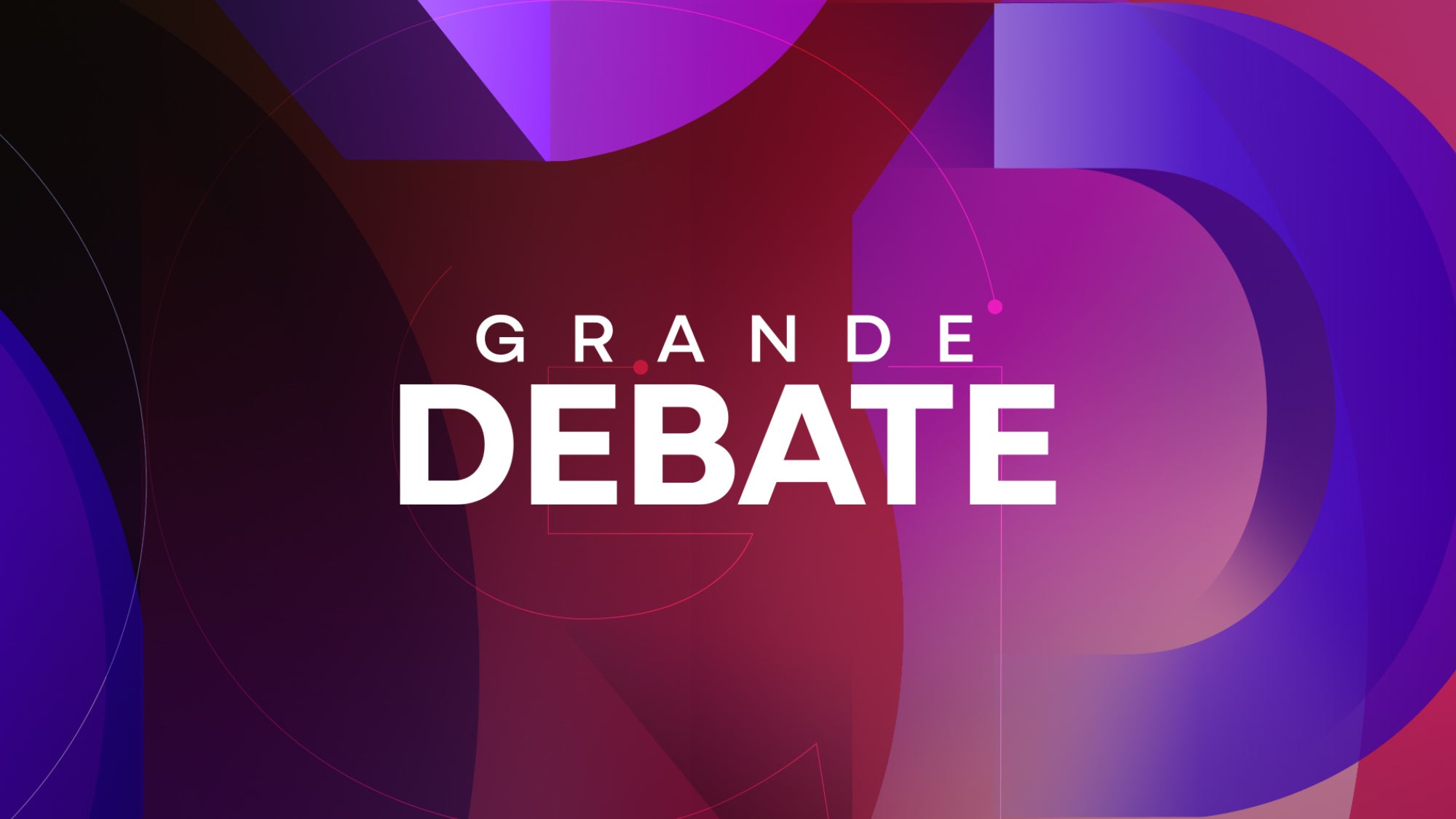 Imagem promo de Grande Debate