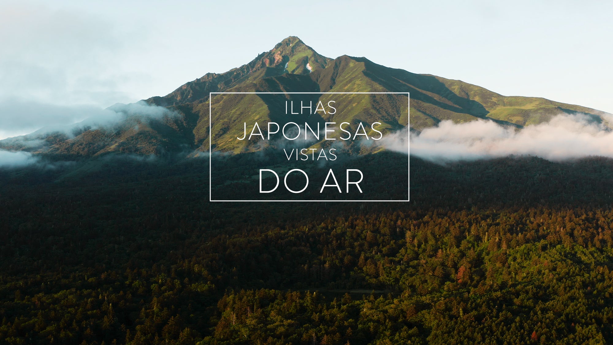 Imagem promo de Ilhas Japonesas Vistas do Ar
