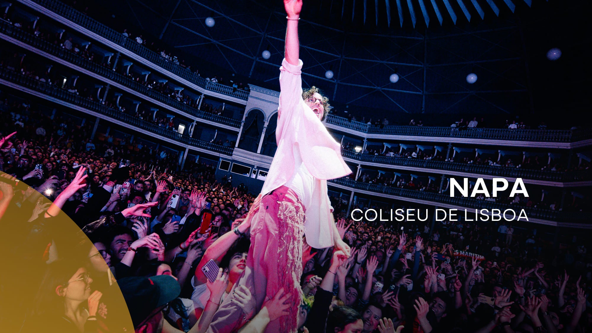 Imagem promo de NAPA - AO VIVO NO COLISEU