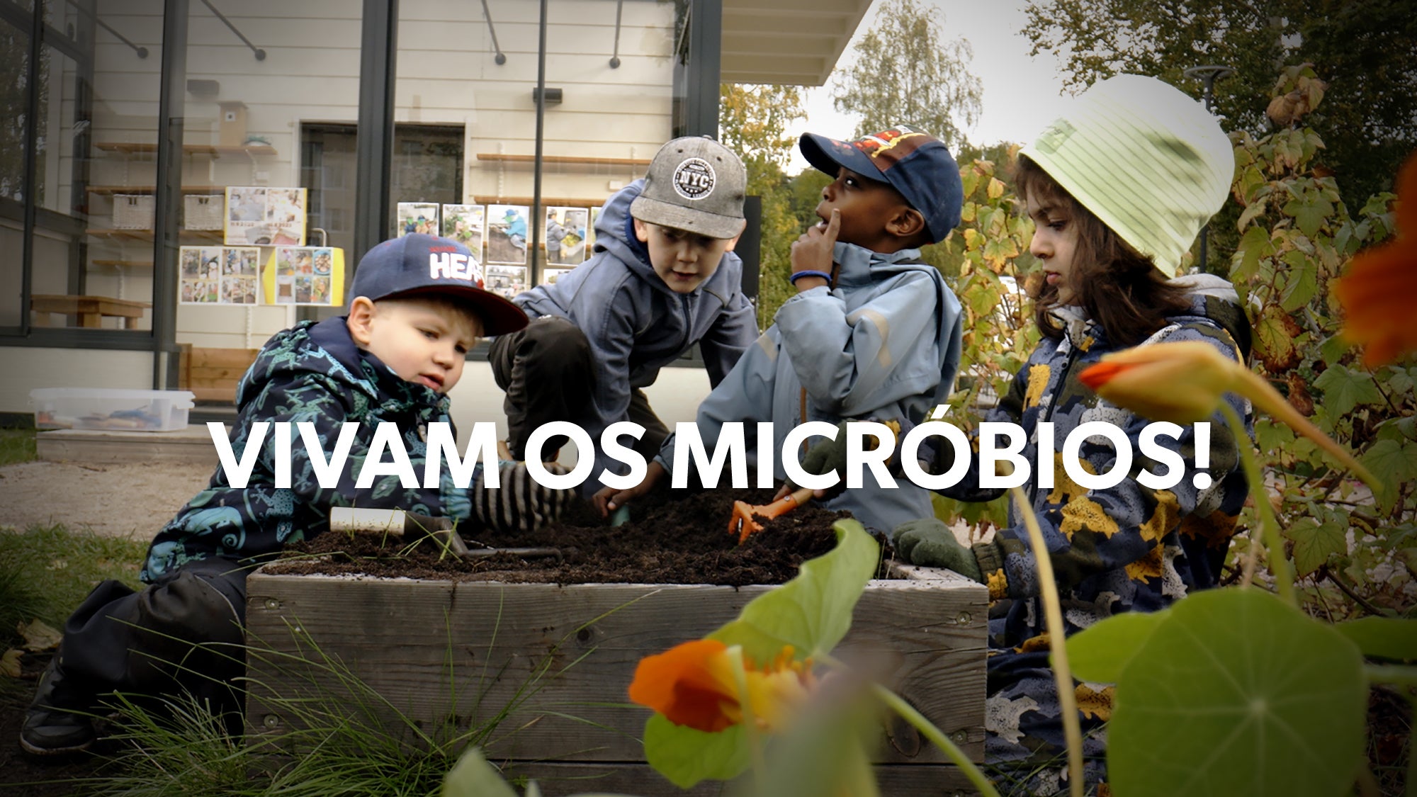 Imagem promo de Vivam os Micróbios!