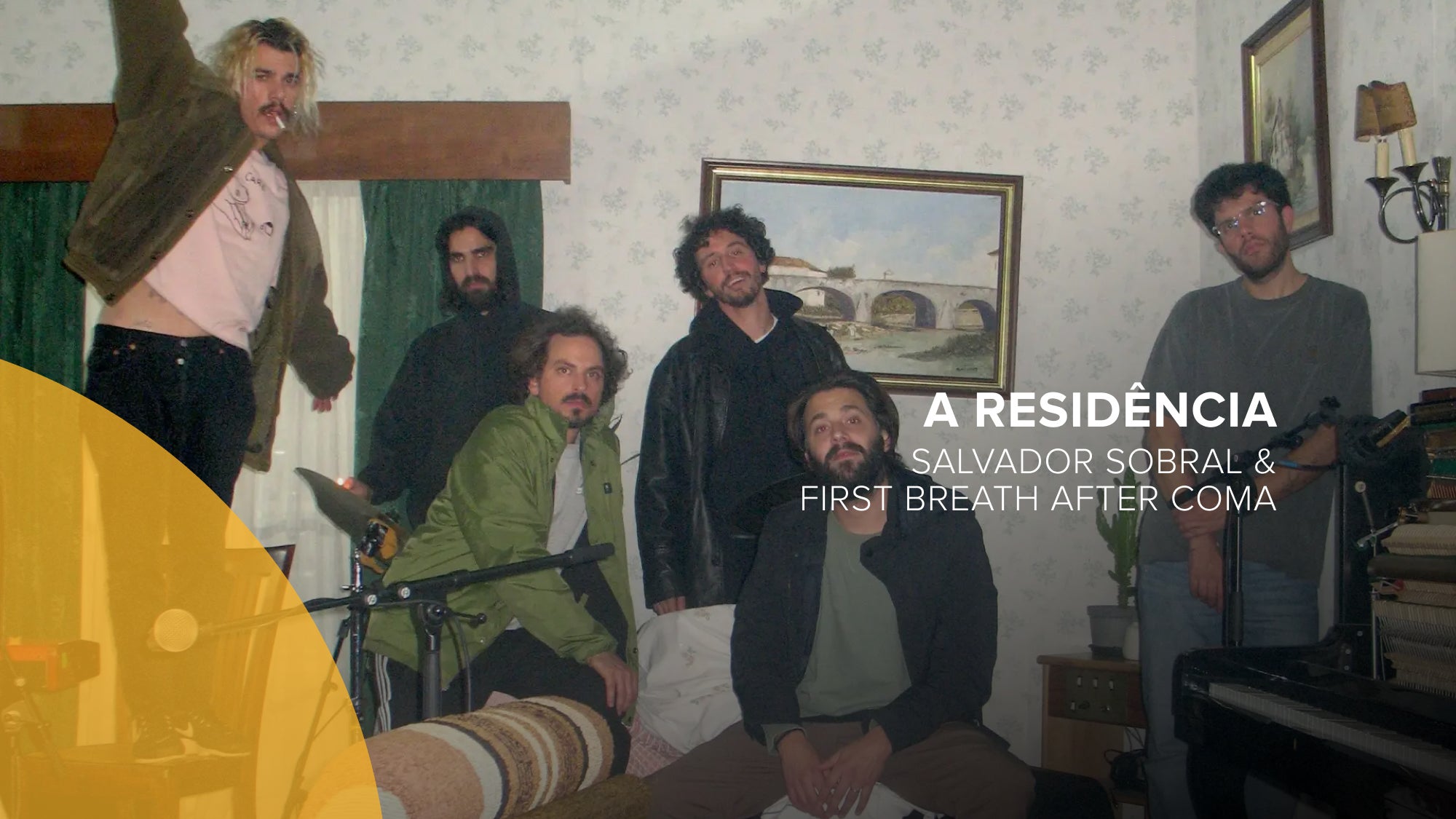 Imagem promo de A RESIDÊNCIA - SALVADOR SOBRAL + FIRST BREATH AFTER COMA