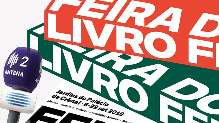 Imagem de A Antena 2 na Feira do Livro do Porto