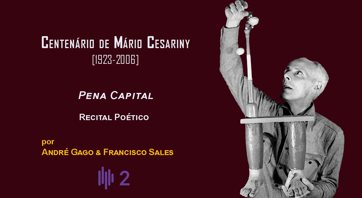 Imagem de Recital Poético | Centenário Mário Cesariny | 28 Junho