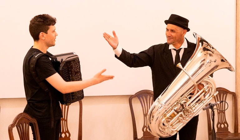 Imagem de Sérgio Carolino e João Barradas | 24 Maio | 19h00